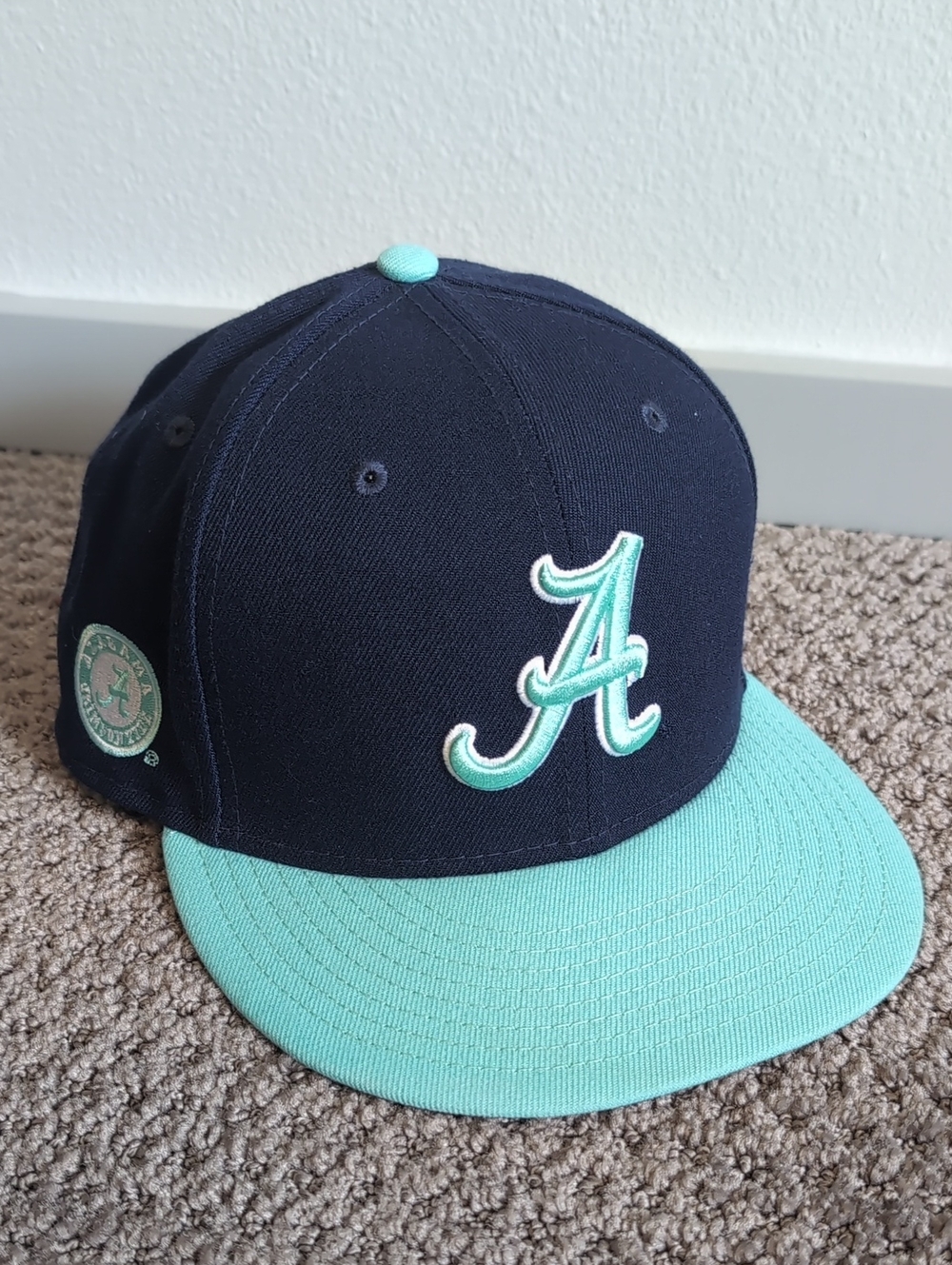 New Era 59Fifty Men's Alabama Crimson Tide Fitted Hat Size 7 3/8